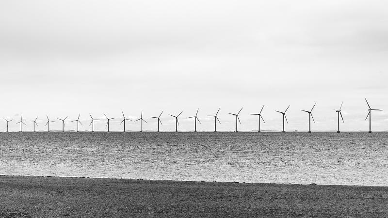 A windfarm whose performance can be represented through predictive modeling.